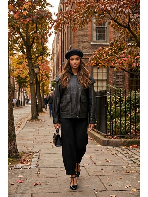 blouson pelle EMMA & GAIA | 46S4922